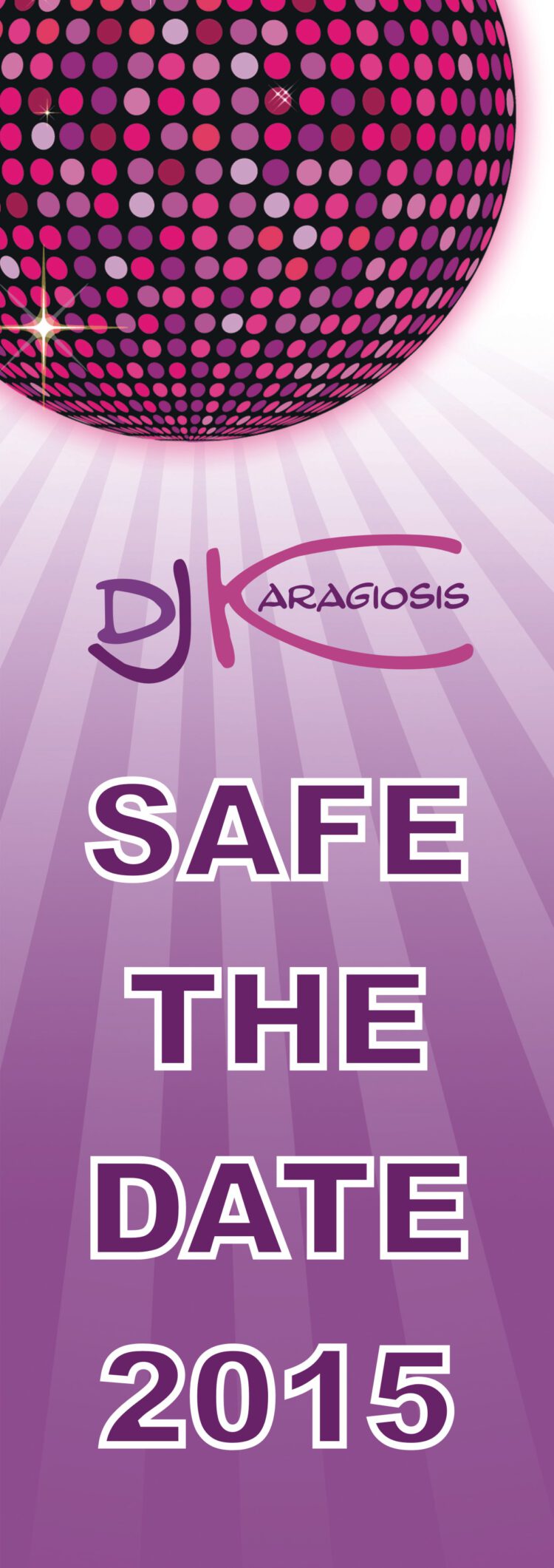 SAFE THE DATE 2015