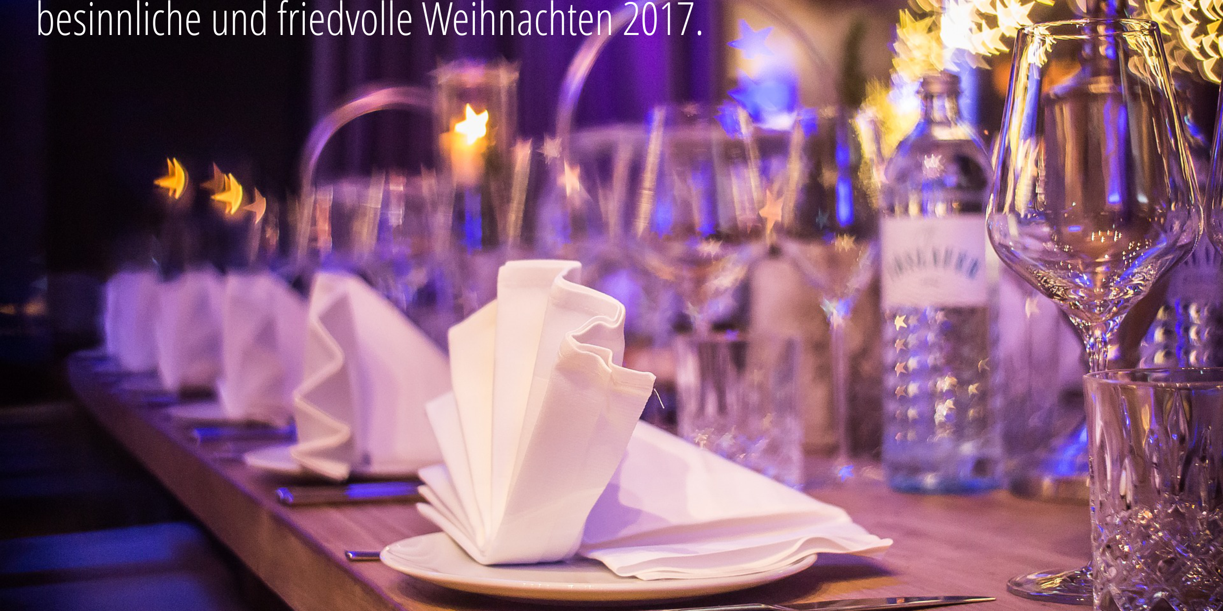 Frohe Weihnachten 2017